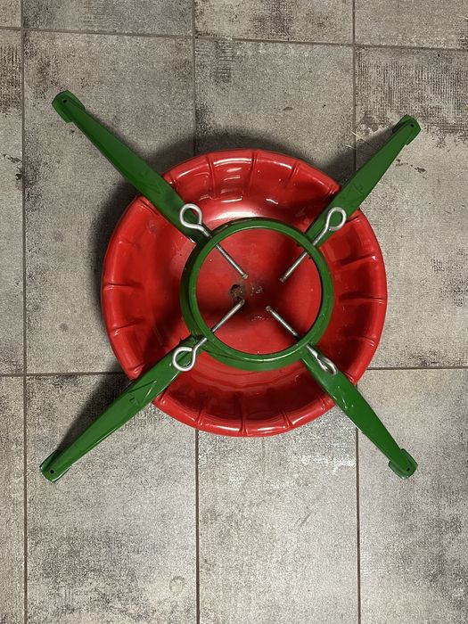 Stojak do choinki metalowy