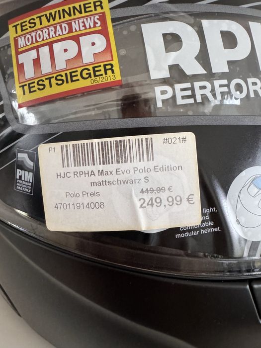 Kask motocyklowy,quad  hjc rpha max evo polo czarny mat.