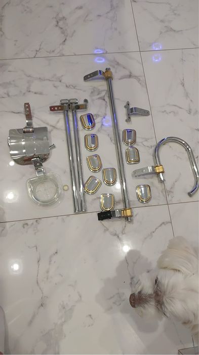 Zestaw uchwytow lazienkowych