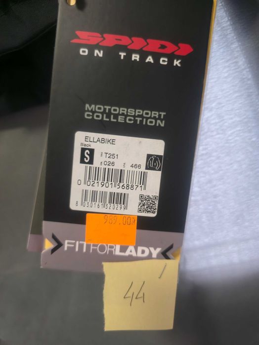 Syndyk sprzeda kurtkę motocyklową SPIDI Ellabike rozm. S