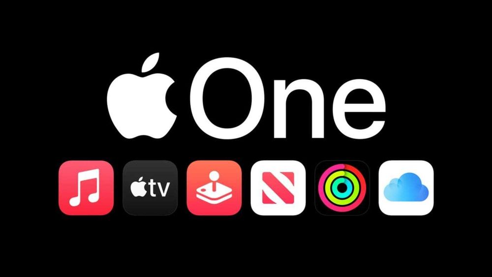Підписка Apple One (Music, TV+, Arcade, iCloud)