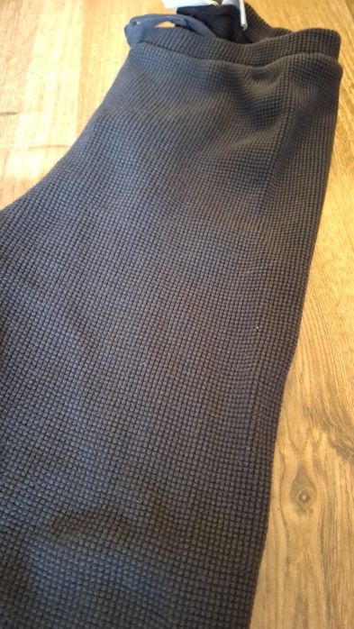 Zestaw 110 sukienka dzianinowa legginsy i dresy