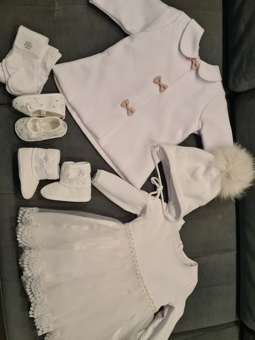 Ubranko na chrzest 74 rozm