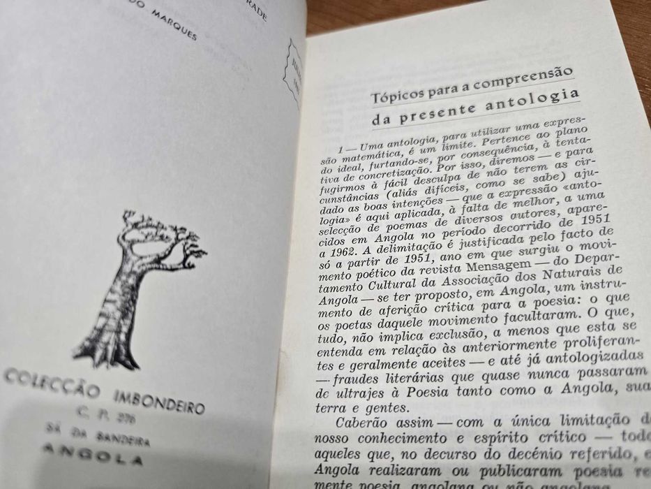 Antologia Poética Angolana I - Dir. Garibaldino de Andrade