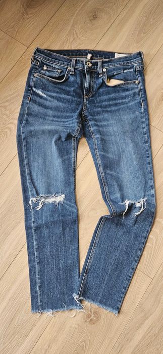 jeansy rag & bone roz. XS/S granatowe super stan vitkac moliera2
