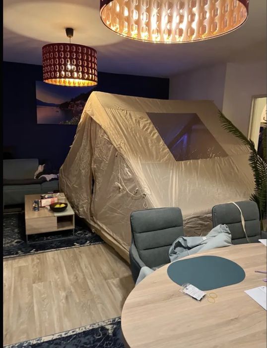 Покращена версія надувного намету 6.3 PAKISETUS двох кольорів