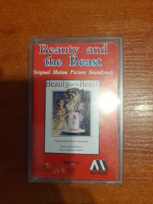 Kaseta magnetofonowa Piękna i Bestia