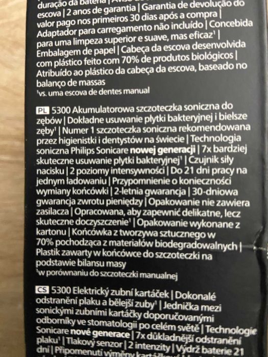 Szczoteczka Philips soniczna NOWA na gwarancji zapakowana fabrycznie