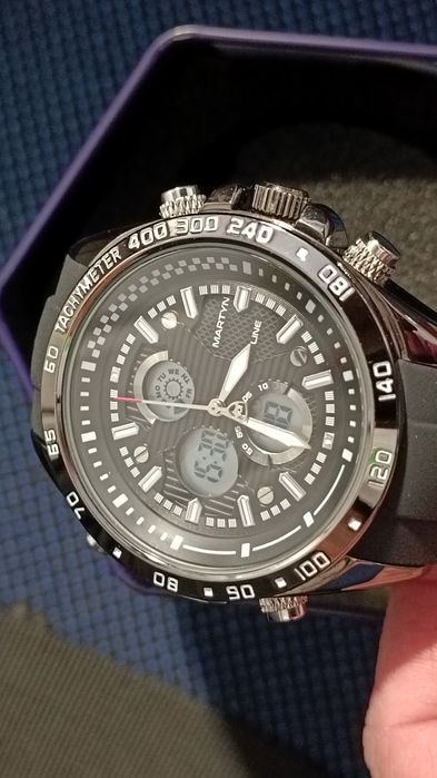 Годинник часы Martyn Line Dual Chronograph