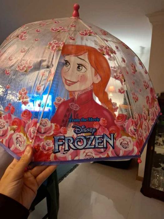 chapeu de chuva menina disney