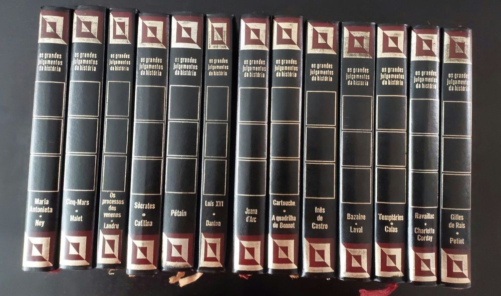 13 livros Os Grandes Julgamentos da Historia