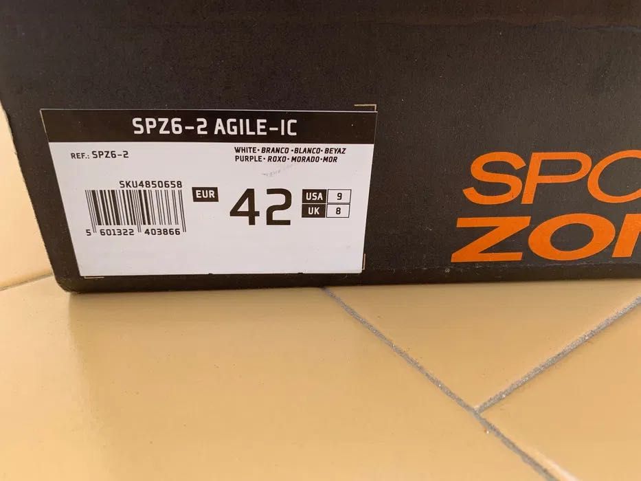 Tenis Sapatilhas chuteiras Futebol salão Futsal Sportzone tamanho 42