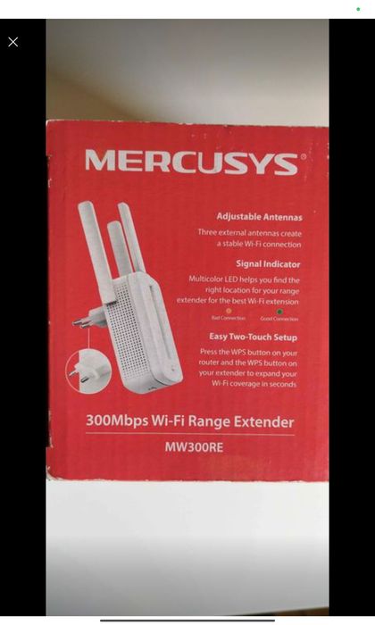 MERCUSYS MW300RE Signal Repeater64309660435074120
