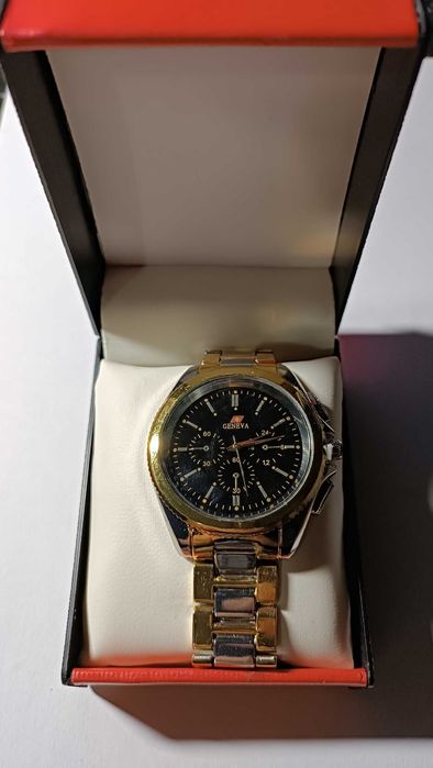 Zegarek męski Geneva / Nowy / Idealny na prezent