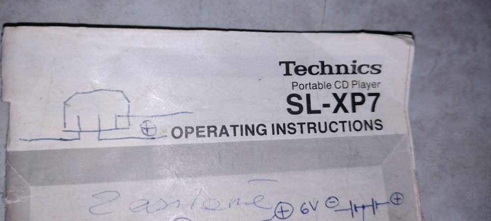 Technics SL-XP7 i etui SHCDB7