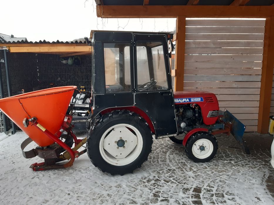 Mini traktor traktor komunalny iseki, kubota shibaura