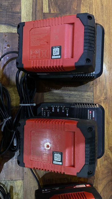 Einhell 18V 4Ah akumulatory oraz ładowarki