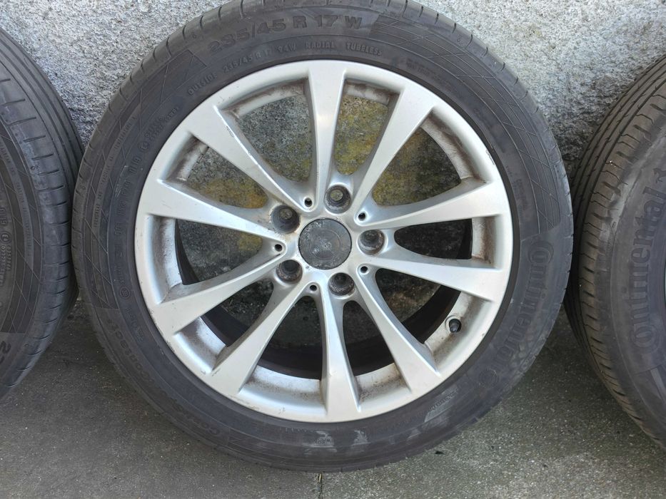 Jantes originais BMW 17" 5x120 com Pneus 225.50.17 + 235.45.17