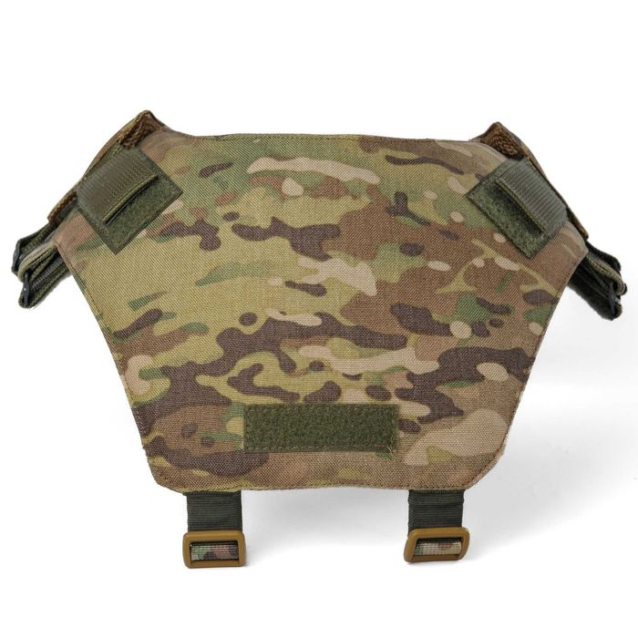 Захист шиї 2 класу ДСТУ з 2 частин Warmor Multicam Мультикам НВМПЕ