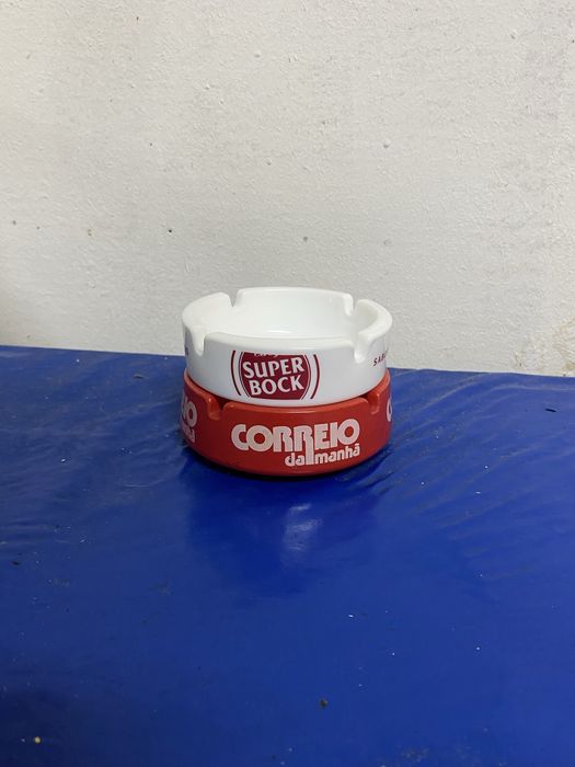 2 Cinzeiros, Super Bock/ Correio Da Manhã(raro)