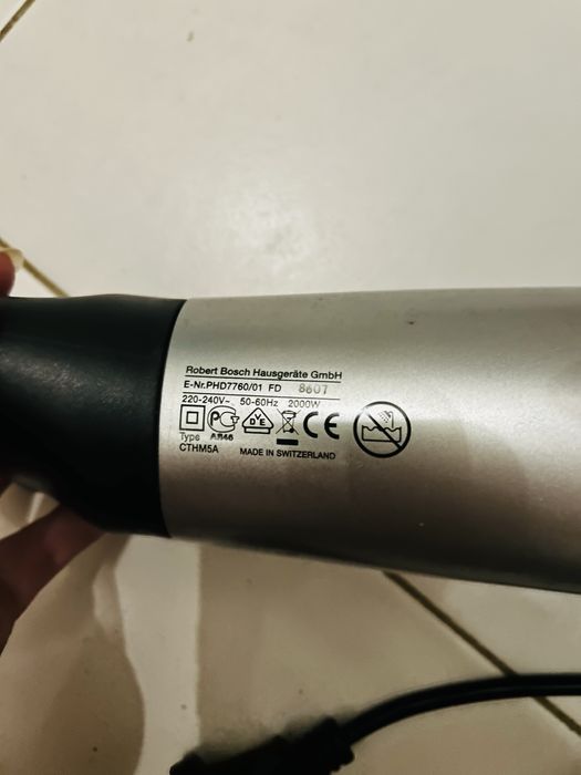 Suszarka do włosów profesjonalna Bosch Professional Ion jonizacja