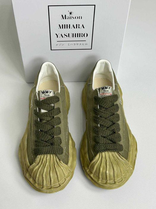 Кеди MMY Maison Mihara Yasuhiro кеди кеды кроссовки хакі кросівки