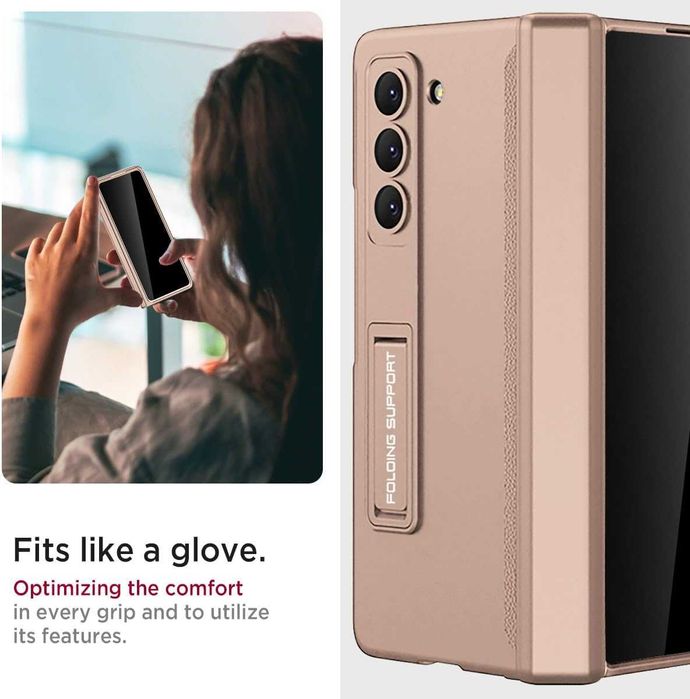 Miimall etui 360 Samsung Galaxy Z Fold 5 filtr prywatyzujący pancerne