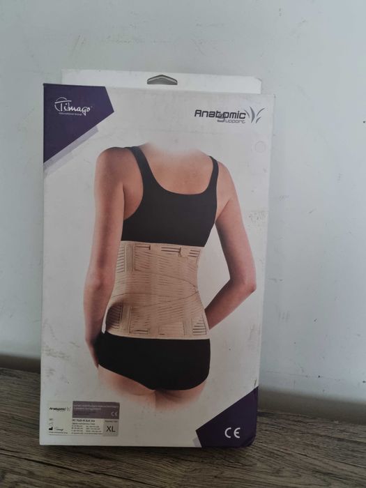 NOWY Timago gorset stabilizujaco unieruchomiajacy z pasami