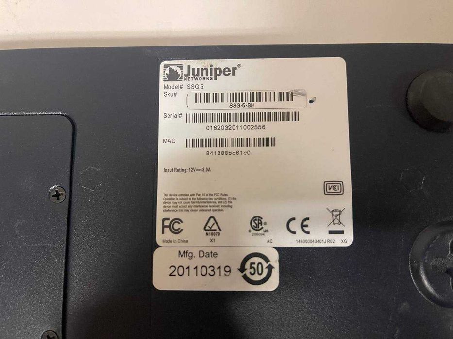 Juniper SSG-5-SH Маршрутизатор межсетевой экран