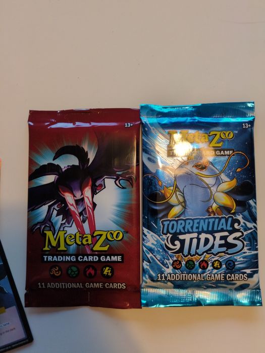 Packs Meta Zoo TCG + cartas
