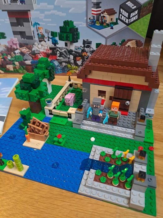 Lego Minecraft  21162  + dodatki