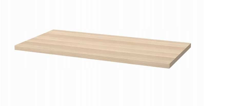 6 sztuk. Biurko IKEA LAGKAPTEN ADILS 120x60 dąb bielony / czarne NOWE/ 6 sztuk