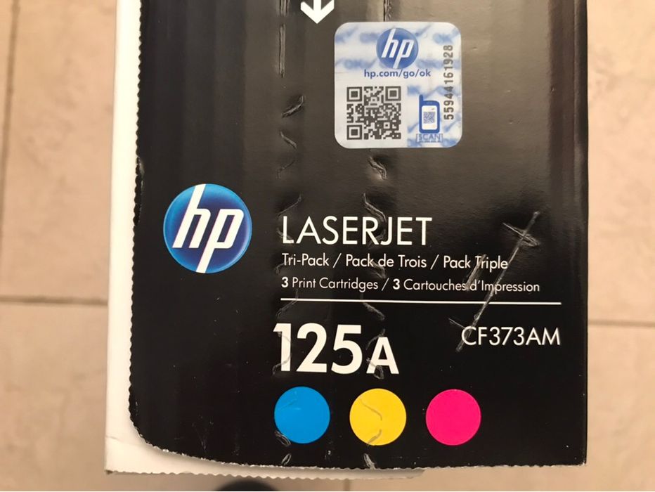 Продам картриджи на HP. CF373AM, CB540AD, CB541A,