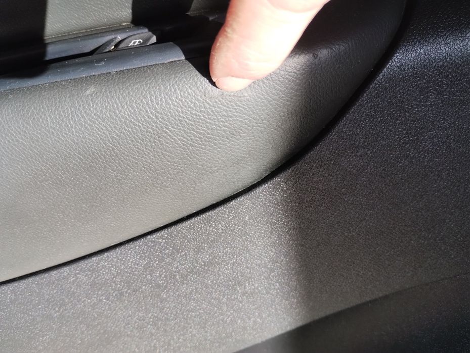 Обшивка дверей, шкіряна карта задніх лівих дверей scenic 3