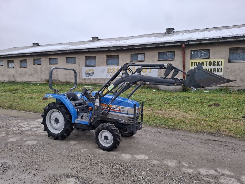 Traktorek traktor 4x4 ISEKI Geas 23 z oryginalnym turem 400 kg