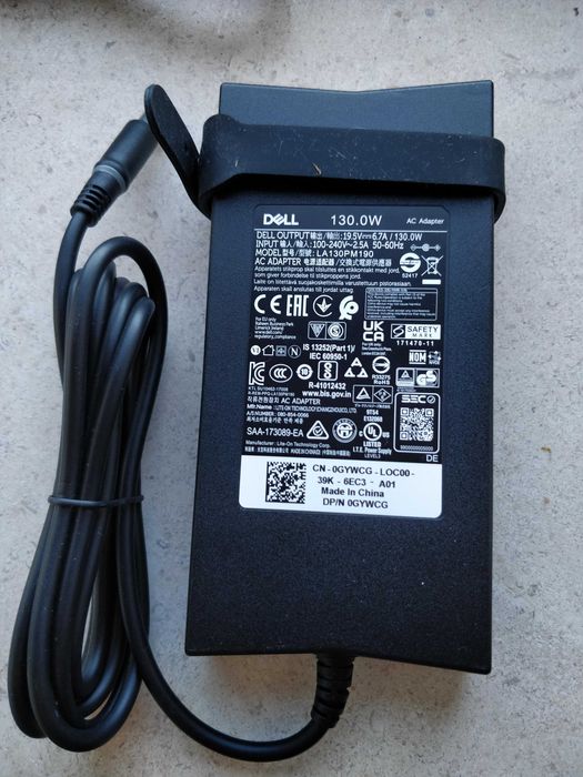 Transformador/Adaptador DELL Universal Dock/Hub - UD22 (130W) NOVO