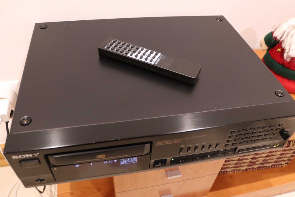 Leitor CDs Sony CDP-915 com upgrade