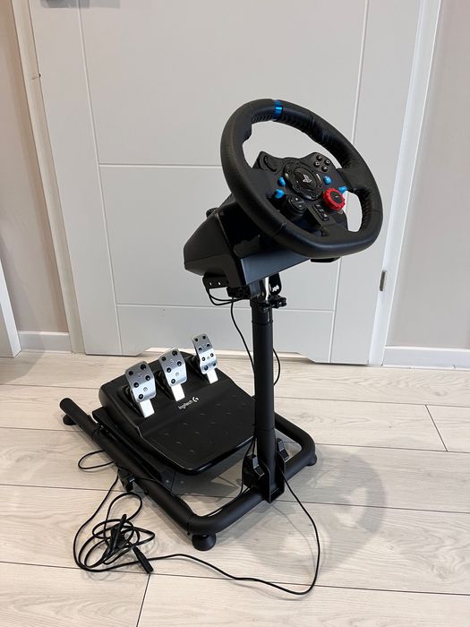 Kierownica PS3; PS4; PS5 Logitech + stojak
