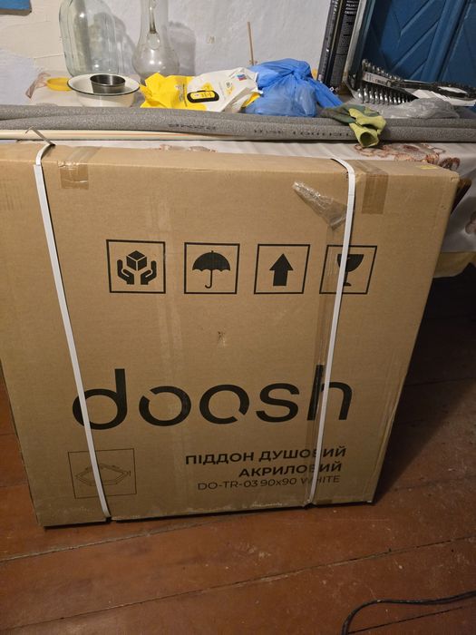 Піддон душовий акриловий  для ванної кімнати Doosh DO-TR-03 новий