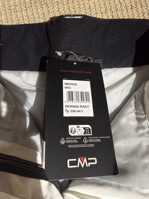 Calças de Ski CMP Mulher Brancas – Tam. 38 – Usadas 1x