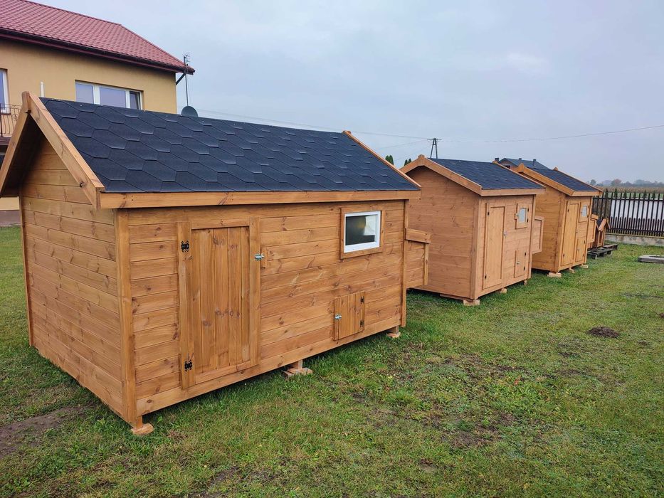Kurnik dla KUR - ocieplony 300x150x210 Producent WoodStuff