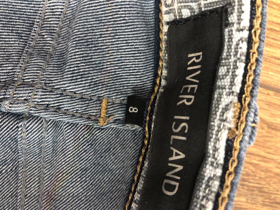 Jeansy spodnie niebieskie skinny