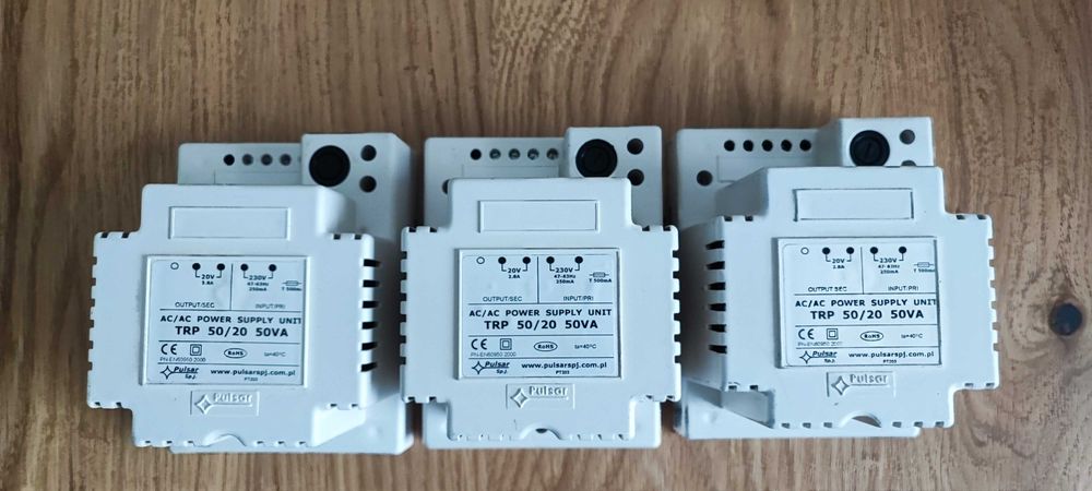 Pulsar TRP 50 20 50VA 20V AC AC alarm CCTV  do Satel Integra