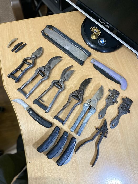 Садовая пилка  складная секатор ссср разводка