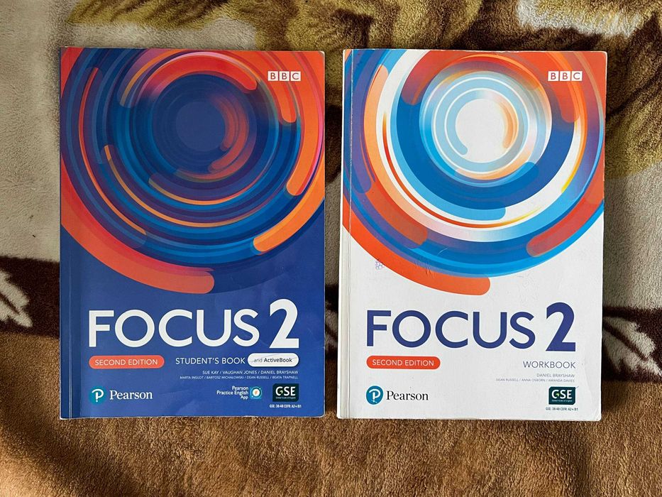 Підручники з англійської мови Focus 2 і Focus 3 комплекти (2nd edition)