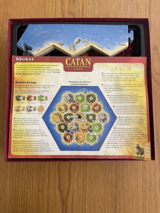 Jogo catan, aberto  mas completo e dem danos