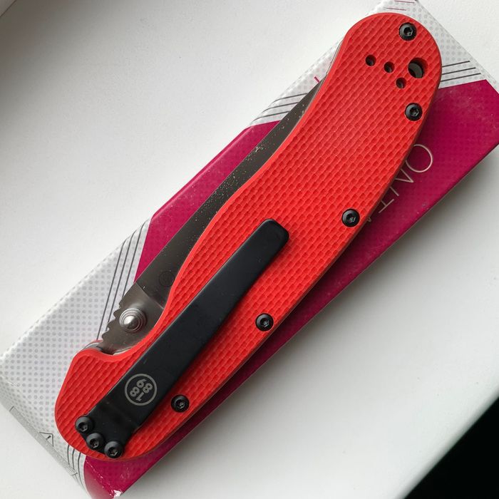 Ніж Ontario Rat 1 AUS-8 / S35VN новий на подарунок EDC Розпродаж!