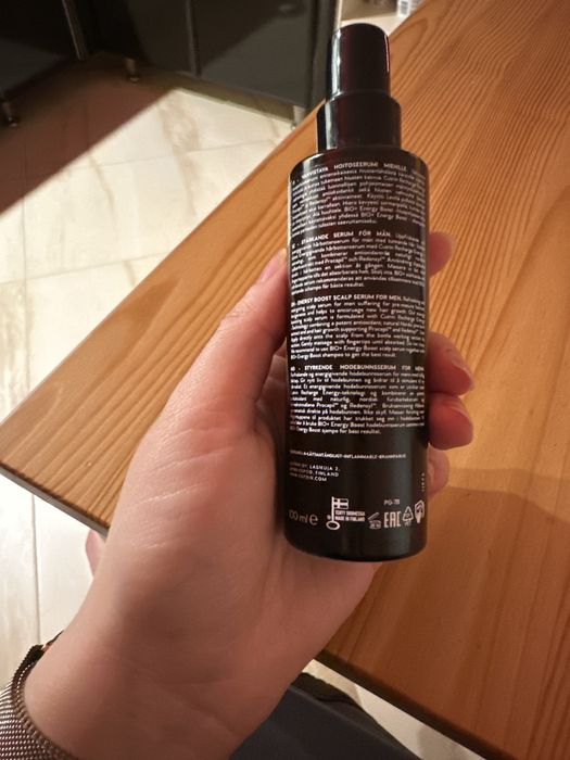 Cutrin Bio+ Energy Boost Scalp Serum For Men