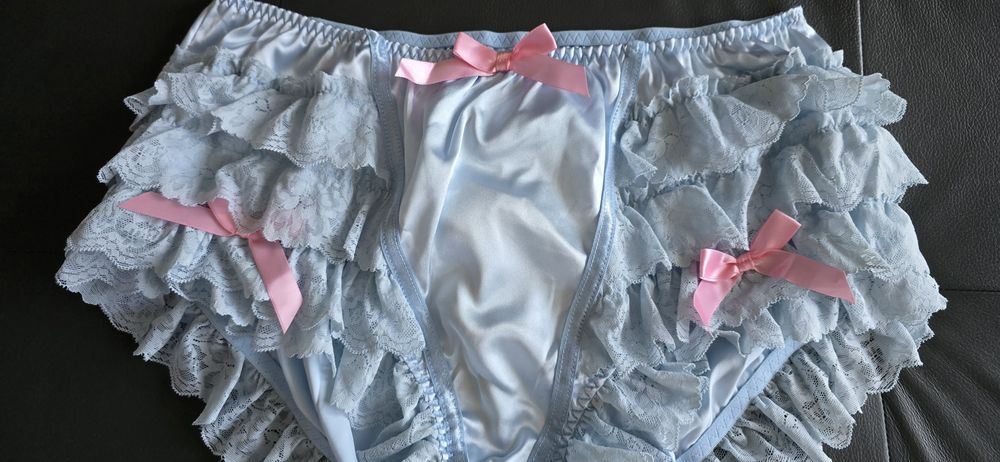 Nowe Śliczne Frywolne Majtki Z Eleganckimi Koronkami Kokardkami