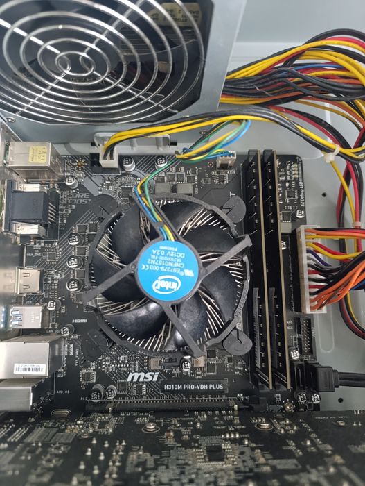 Продам комплект  MSI H310 M Pro Plus,core  I3 9100f, 8gb  ram